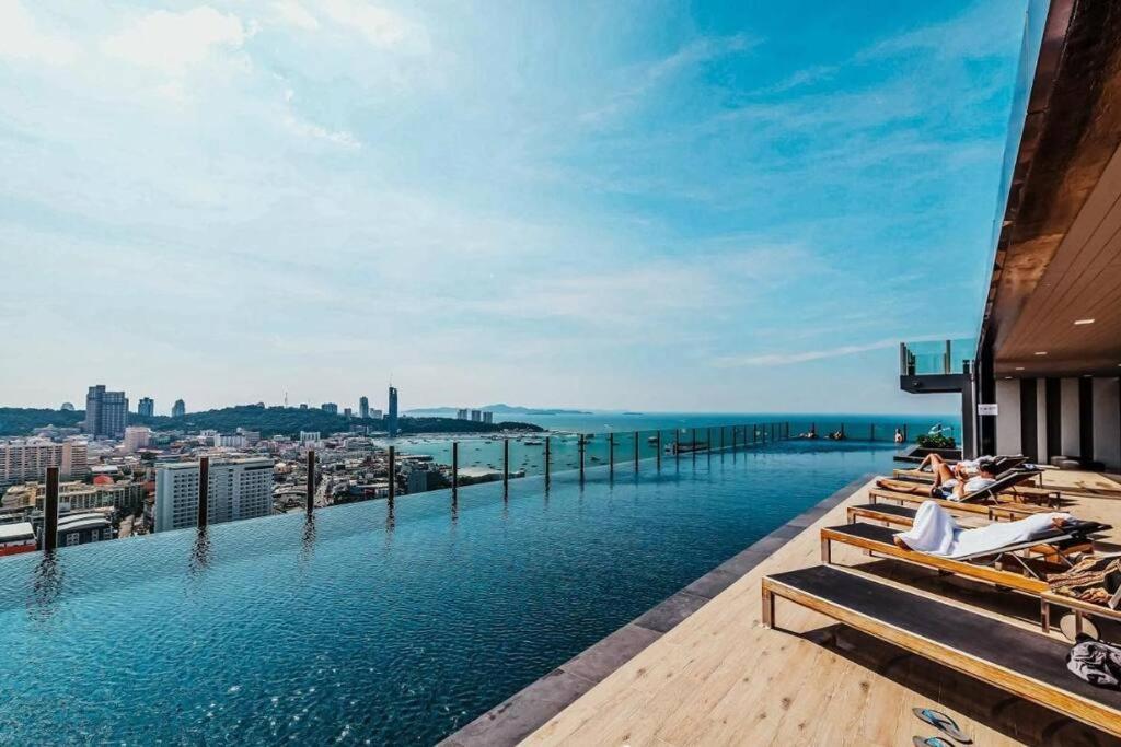 Sea View 2 Bed Room Condo @ Central Pattaya Exterior foto