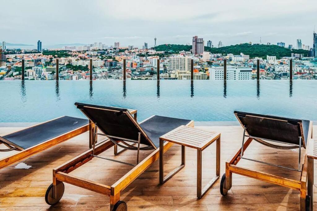 Sea View 2 Bed Room Condo @ Central Pattaya Exterior foto